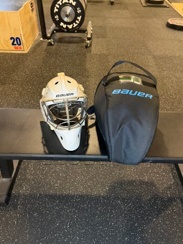 Senior Medium Bauer NME IX Goalie Mask (Used)