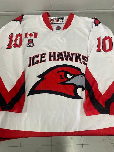 Milton IceHawks XXL game Jersey