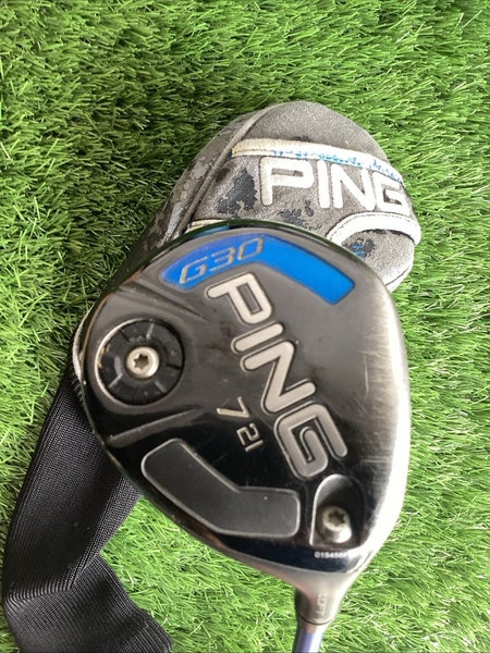 Ping G30 Fairway 7 Wood 21* With Regular Graphite Shaft