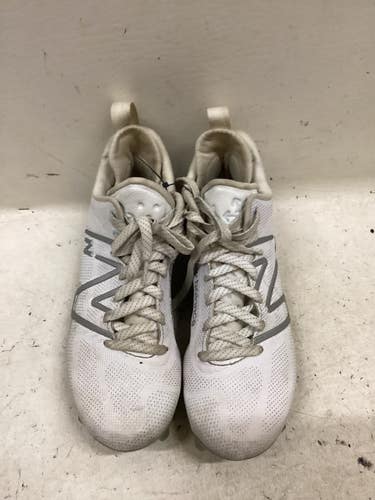 Used New Balance LAX Cleats Mens White Senior 6.5 11725-S000510672