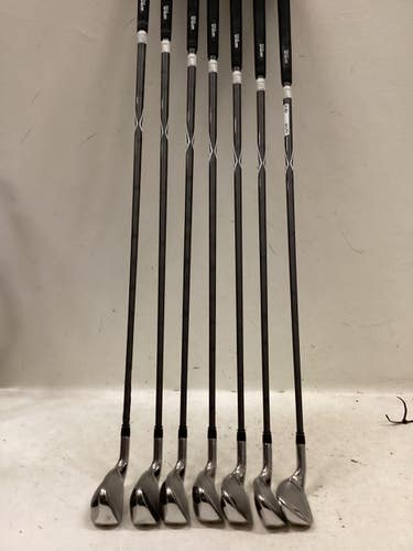 Used Wilson LAUNCH PAD Mens Iron Set RH 5I-PW 11725-S000510692