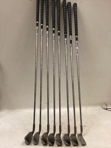 Used Ping EYE 2 BLACK DOT Mens Iron Set RH 3I-PW 11725-S000510691