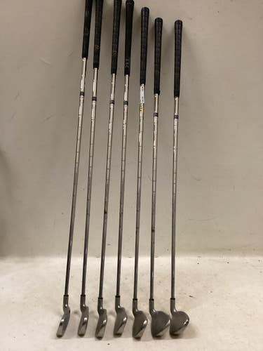 Used Callaway STEELHEAD X-14 IRONS NO 8 Mens Iron Set LH 3I-PW 11725-S000510558