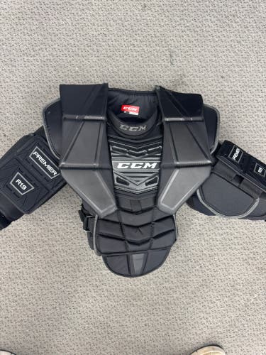 Small CCM Premier R1.9 Goalie Chest Protector (Used)