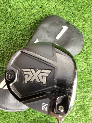 PXG 0211 Driver 12* With Even Flow Riptide CB A Flex Seniors Graphite Shaft 44