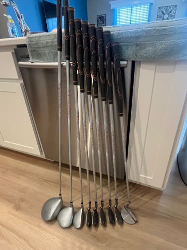Women's Top Flite Ti-Matrix Right Handed Clubs (Full Set) 9 Pieces (Used)
