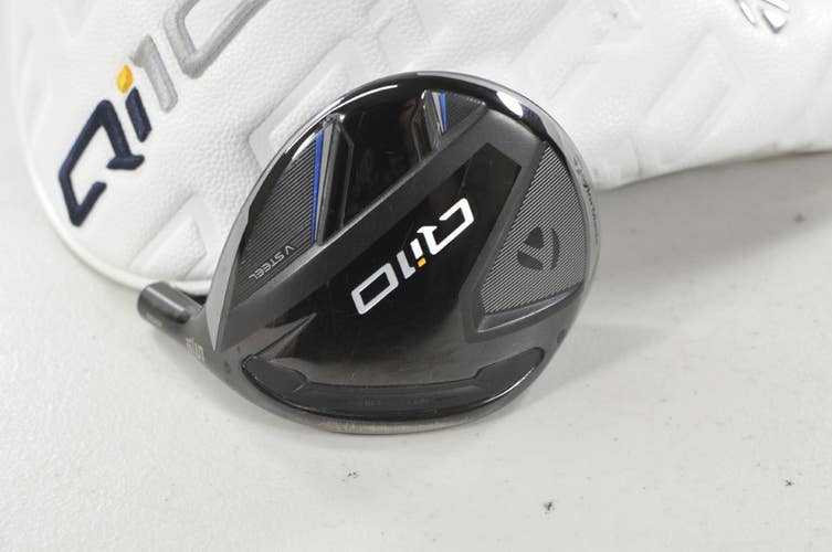 TaylorMade Qi10 5-18* Fairway Wood HEAD ONLY Right with Cover #223412