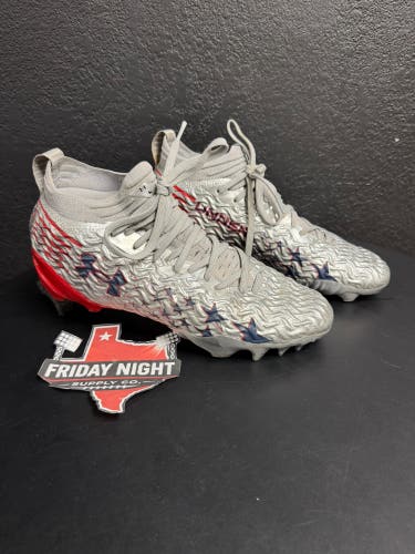 Under Armour Spotlight Pro Mid USA Colorway Football Cleats – Men’s Size 8.5