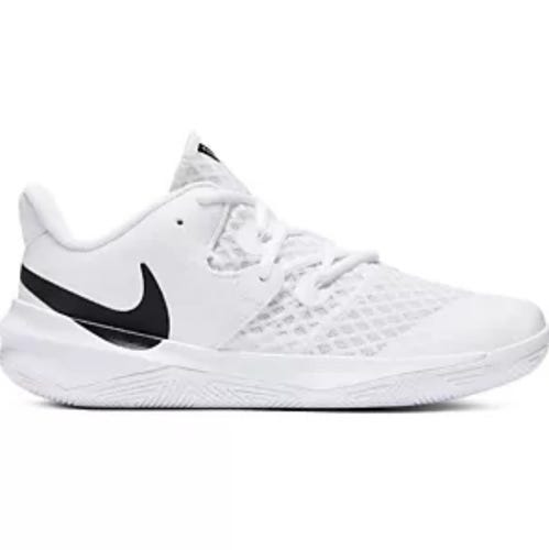 White Unisex Size M 7.5 (W 8.5) Adult Nike Hyperspeed Volleyball Shoes (New)