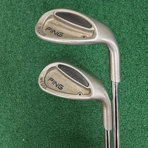 Ping i Wedge Set S 56, L 60 Sand LOB Men's Right Hand Wedge Flex Steel Shafts