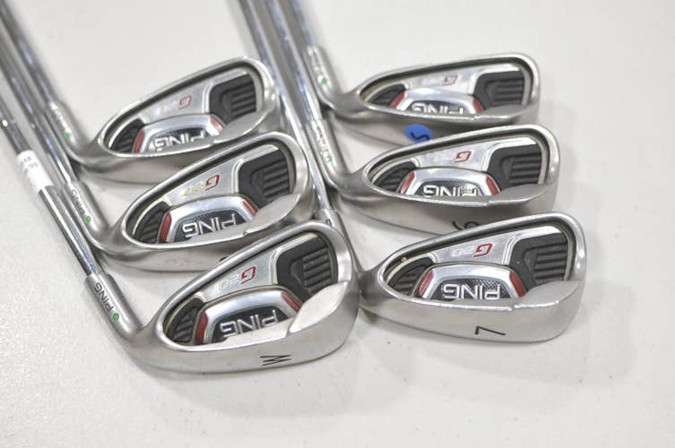 Ping G20 5-W Iron Set Stiff Flex Green Dot Right CFS Steel +3"  # 222048