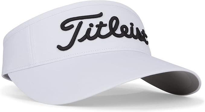 Titleist Golf Ladies Sundrop Womens Visor White/Black One Size Adjustable NEW