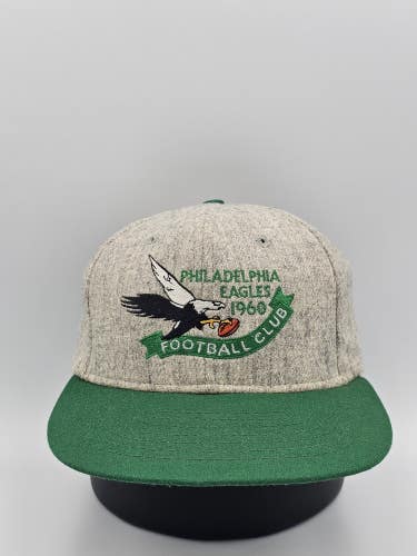 Vintage Philadelphia Eagles NFL 1960 Football Club NFL Throwback Snapback Hat
