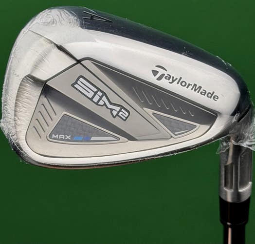 TaylorMade SIM2 MAX Single Approach AW Wedge Steel KBS MAX 85 Regular R-Flex NEW
