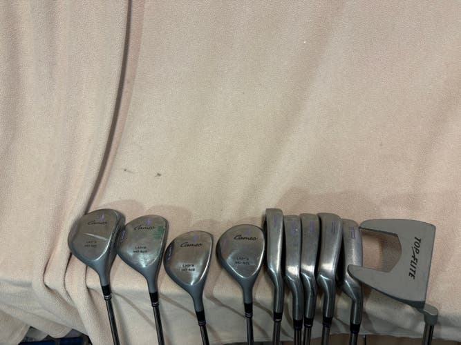 Women's Camea Right Handed Clubs (Full Set) Ladies Flex 10 Pieces (Used)