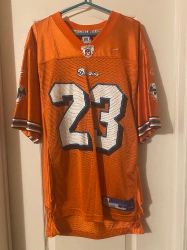 R. Brown #23 Dolphins Reebok Jersey adult small