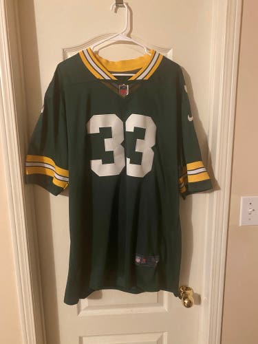 A. Jones #33 GB Packers Nike Jersey Adult Lrg