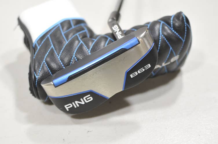 Ping Scottsdale B63 2025 34.75" Putter Right Slight Arc Steel with Cover #230498
