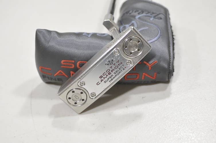 Titleist 2023 Scotty Cameron Super Select Newport 2 Plus 35" Putter RH #230453