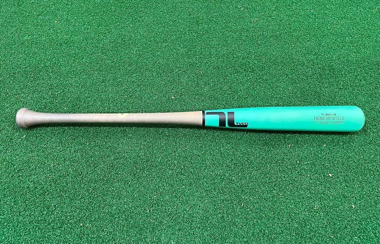 Tucci Bo Bichette Signature Model Pro Select Limited Wood Bat Teal/Charcoal