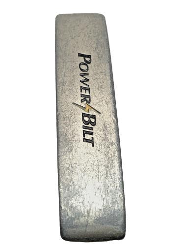 PowerBilt TPX Blade Putter RH Steel Shaft 34 Inches Good Original Grip