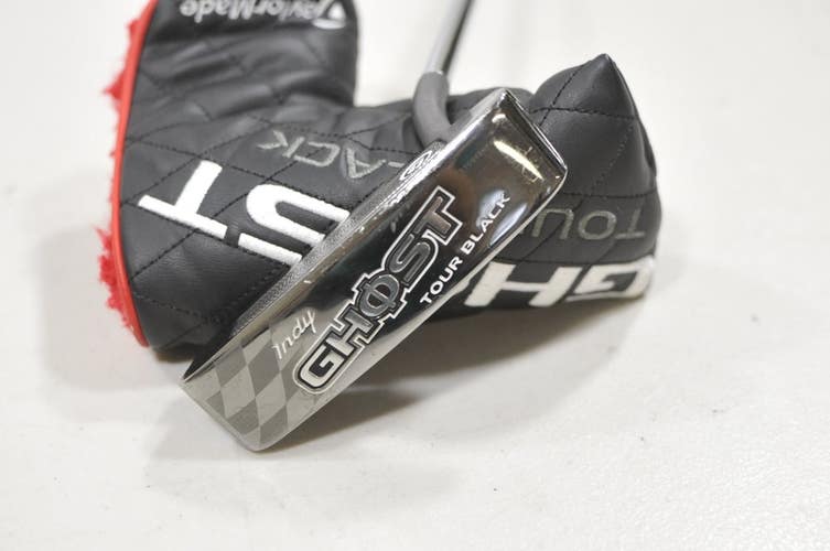 TaylorMade Ghost Tour Black Indy 34" Putter Right Steel with Cover #230561