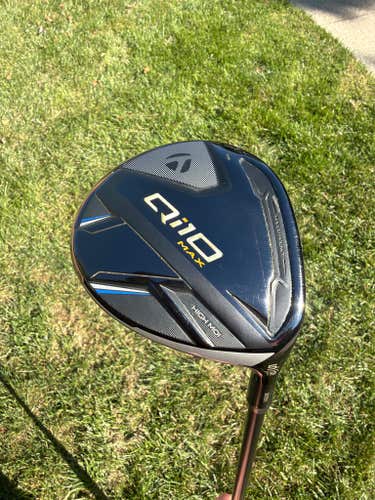 TaylorMade Qi10 MAX 5-Wood 19 KBS TD Category 5 Extra Stiff Flex 42" +HC MINT