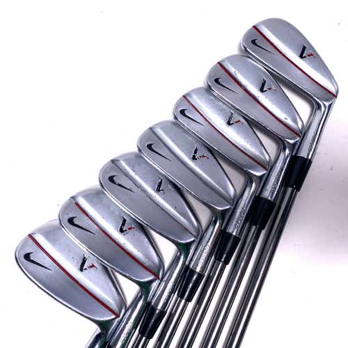 Nike Victory Red Blade V10 Iron Set 4-PW Project X Catalyst 6.0 100g Stiff RH
