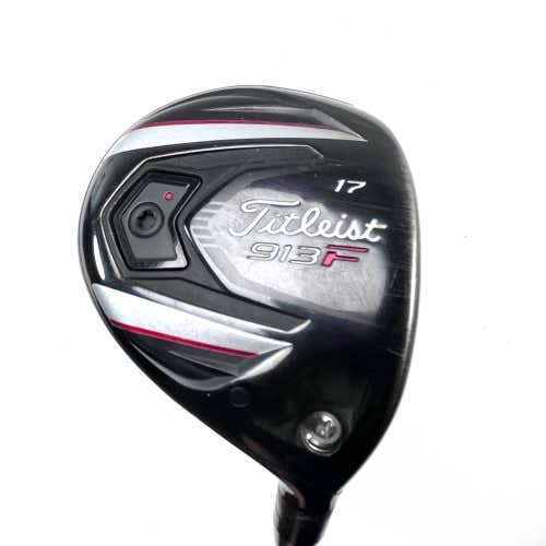 Titleist 913 F 5 Fairway Wood 17* Mitsubishi Rayon Bassara 55 Hi Regular RH