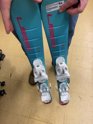 Elan Junior Downhill Skis with Bindings 90 cm