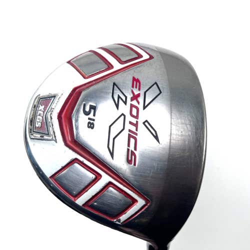 Tour Edge Exotics XCG5 5 Fairway Wood 18* Fujikura Sakura Ladies RH