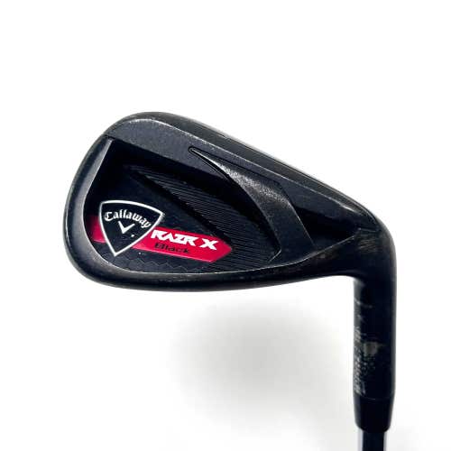 Callaway Razr X Black Approach Wedge AW True Temper M-10 XP Uniflex RH