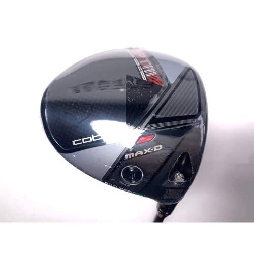 Cobra OPTM MAX-D Driver 10.5* Mitsubishi Chemical Vanquish 4 R2 Senior RH NEW