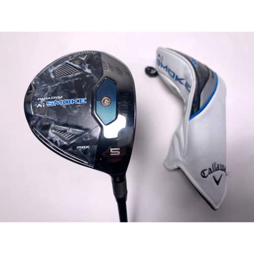 Callaway Paradym Ai Smoke Max 5 Fairway 18* Tensei Blue AV Xlink 65g Stiff RH HC