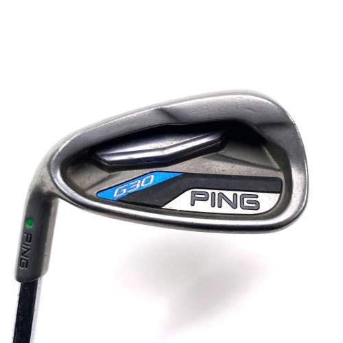 LEFTY Ping G30 Single 9 Iron Green Dot 2* Up TFC 419 Stiff Steel Mens LH