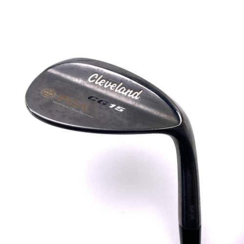 Cleveland CG15 Black Pearl Lob Wedge LW 60* 12 Bounce Traction Wedge RH