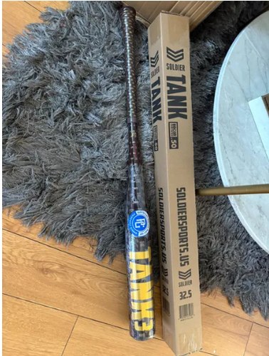 2027 Tank Alloy BBCOR Certified Bat (-3) 29.5 oz 32.5" (New)