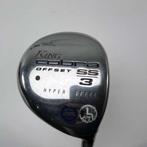 Cobra SS Hyper Steel 3 Fairway Wood 15* Graphite Design 50g Ladies RH