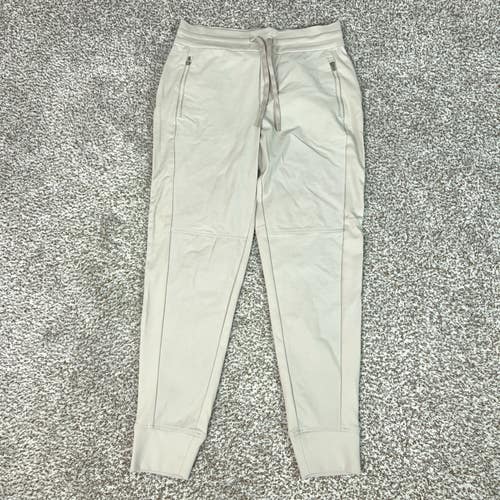 Athleta Joggers Womens 6 Beige Headlands Hybrid Trek Zip Pockets Hiking Travel