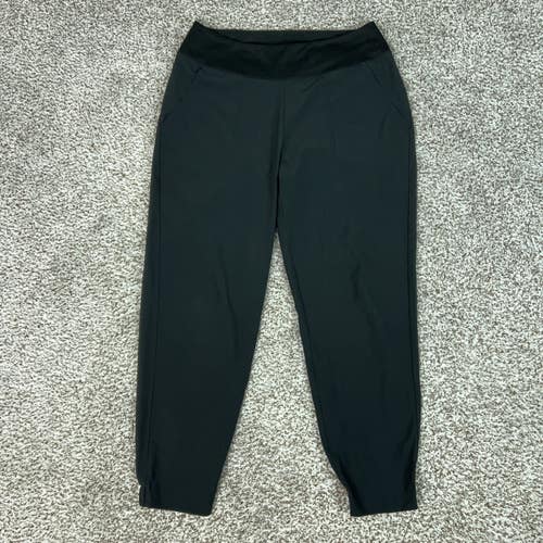 Patagonia Pants Womens Medium Black Happy Hike Studio Jogger Pockets Hiking Gorp