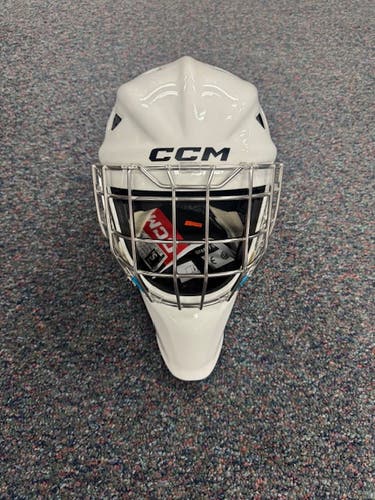 Senior Small CCM Axis F9 Goalie Mask (New)