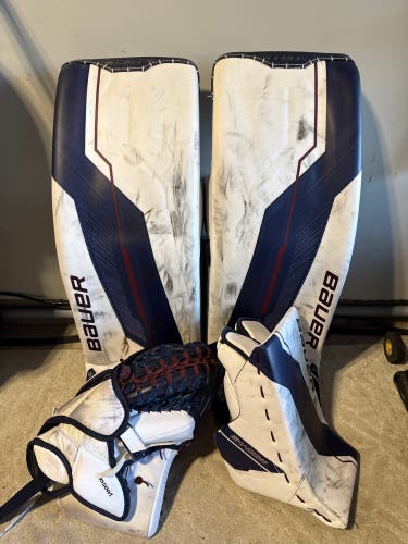 35" 2025 Bauer Supreme Shadow Regular Goalie Full Set (Used)