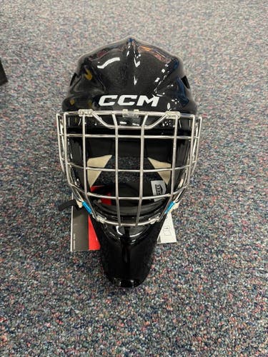 Senior Small CCM Axis F9 Goalie Mask (New)