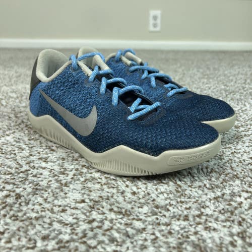 Nike Shoes Youth Size 4.5Y Blue Kobe 11 Basketball Sneakers Low Top Kids GS Gym
