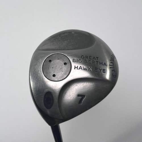 LEFTY Callaway Hawkeye 7 Fairway Wood 21* Hawk Eye UL Regular Graphite Mens LH