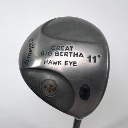 Callaway Hawkeye Driver 11* Hawk Eye Gems UL Ladies Graphite Womens RH