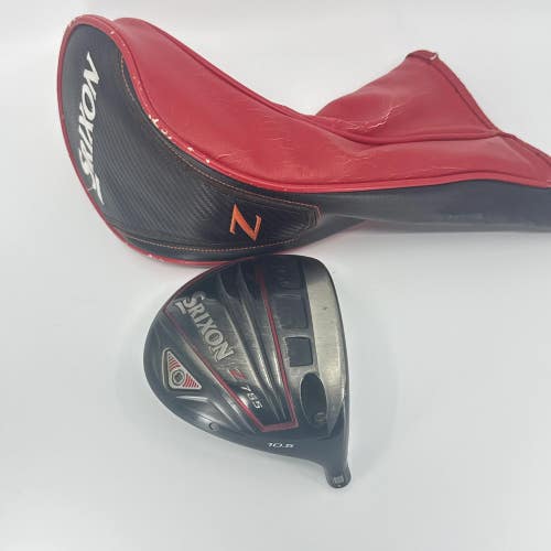 Srixon Z 785 10.5* Driver Head RH Headcover Used Golf Club