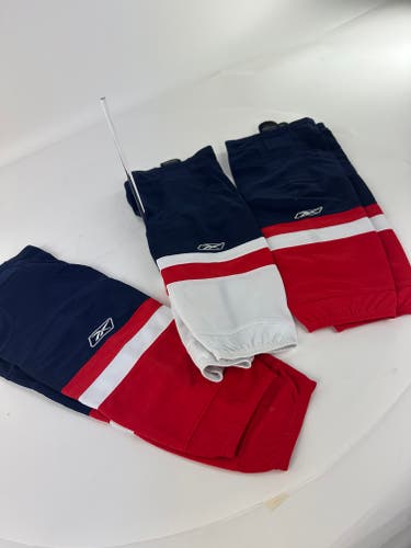 3 Pair Youth Reebok Socks Red/Blue/White color combo (New)
