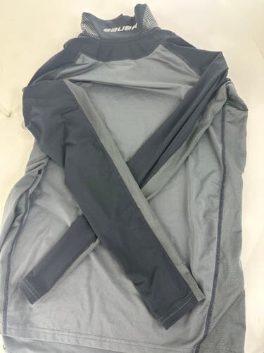 Senior Small Bauer Long Sleeve Neck Protector shirt (Used 1 time) Like Brand new!