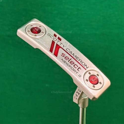 Scotty Cameron Select Newport 2 34" Plumbers-Neck Blade Putter